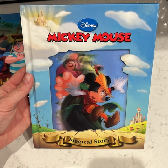 Disney Magical Story books- Aladdin - Mickey Mouse- Peter Pan - Picture 6 of 6